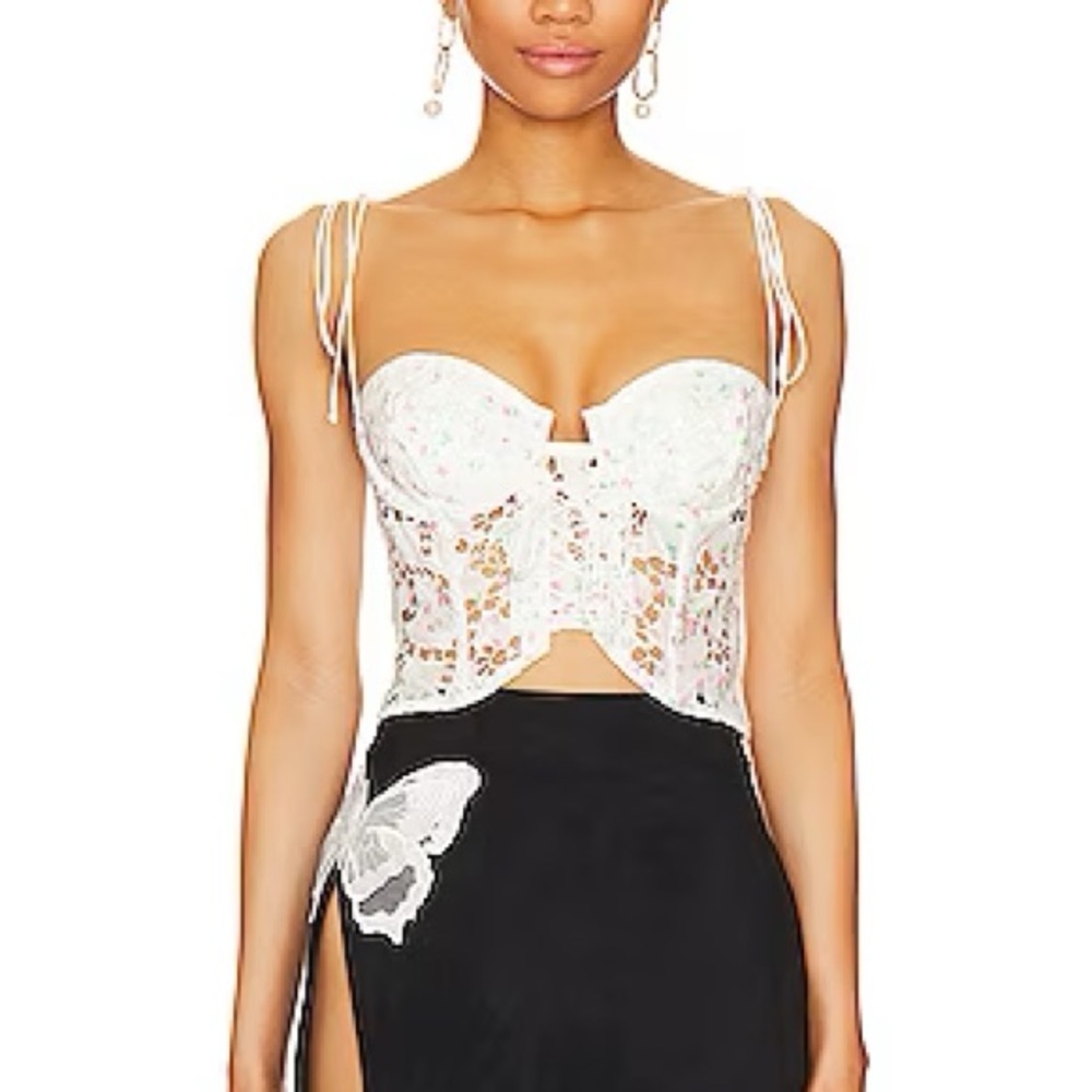 FOR LOVE & LEMONS Kyra Crop Top